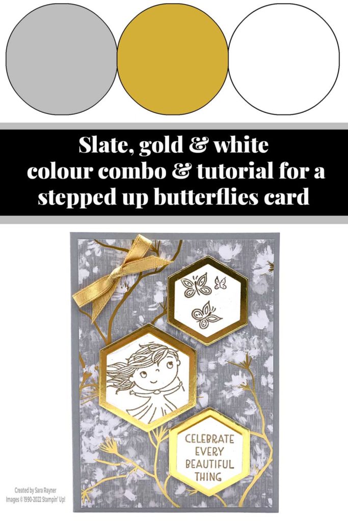 Stepped-up Catching Butterflies card tutorial