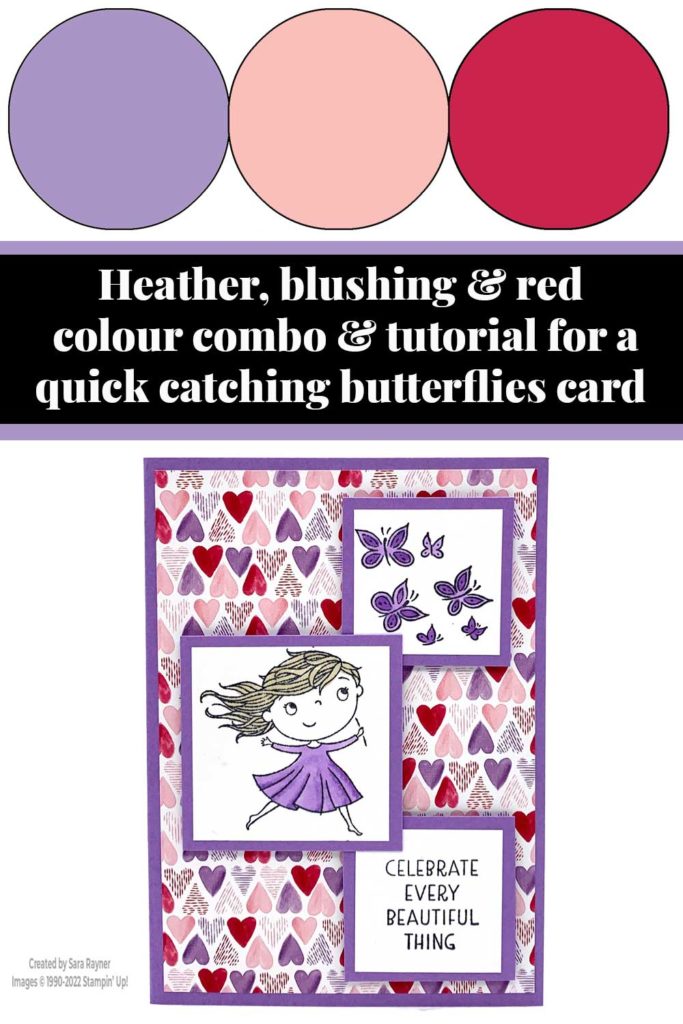 Quick Catching Butterflies card tutorial