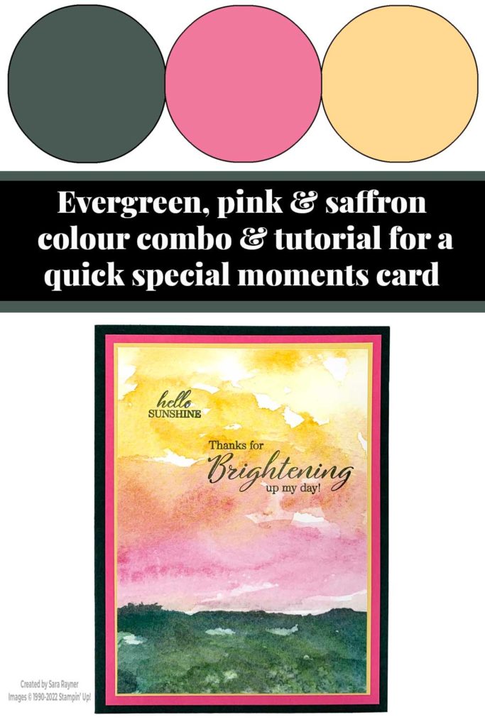 Quick Special Moments card tutorial