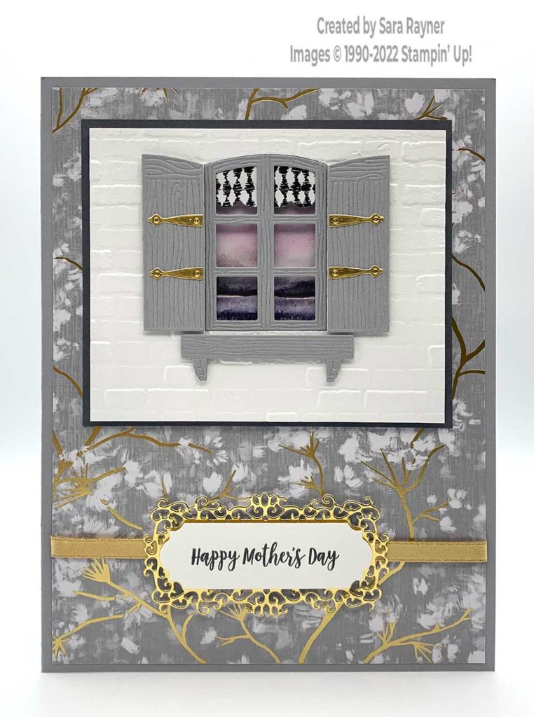 Welcoming Window Mother's Day card