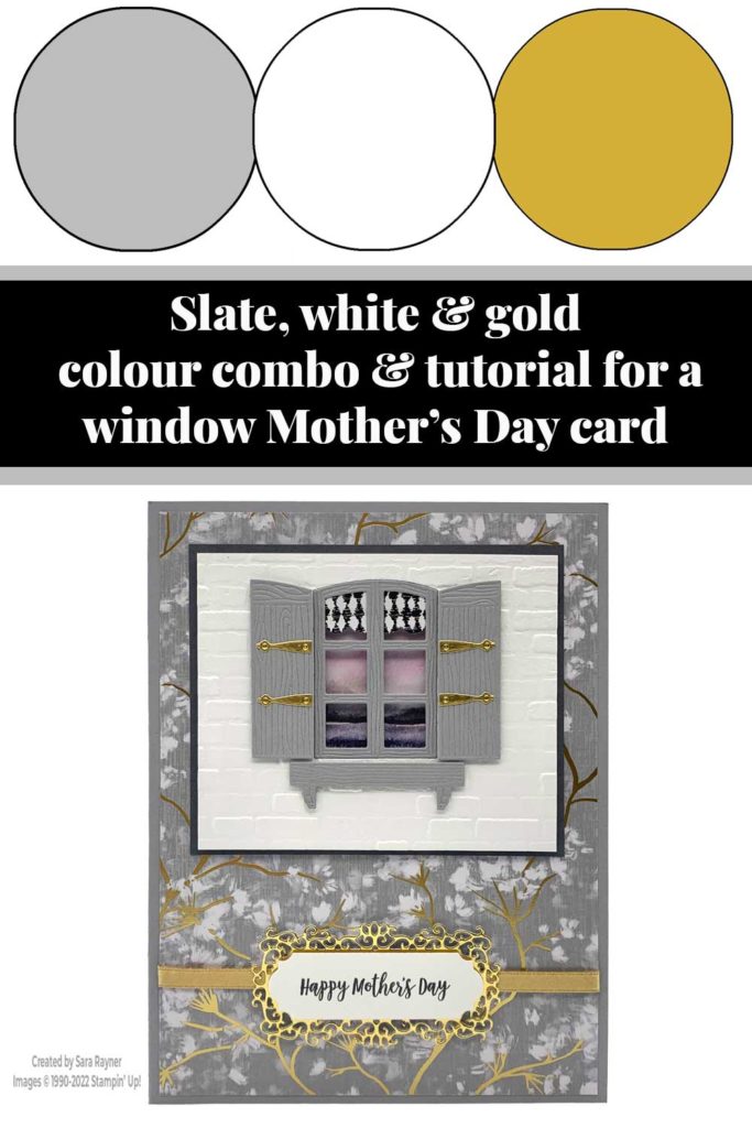 Welcoming Window Mother's Day card tutorial