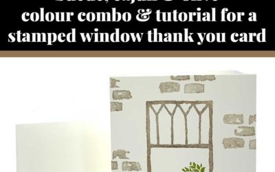 Tutorial for quick Welcoming Window card