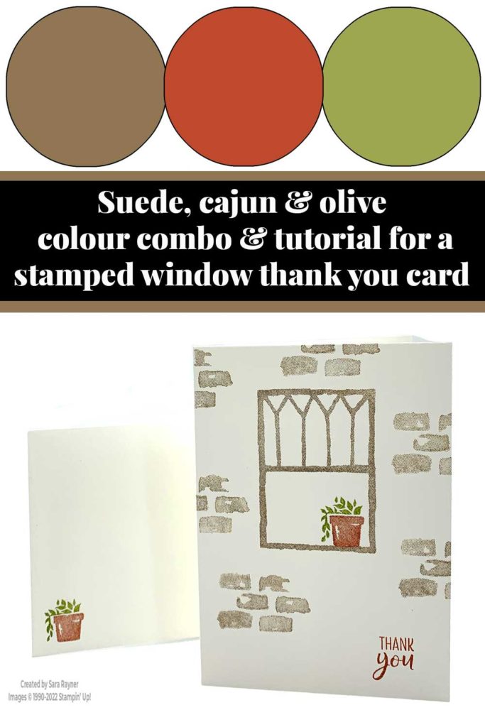 Quick Welcoming Window card tutorial