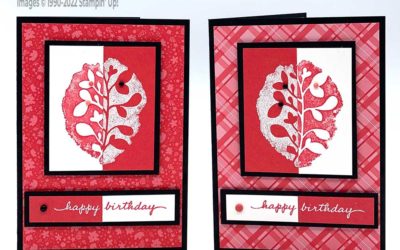 IDEAS Blog Hop – Amazing Silhouettes split cards