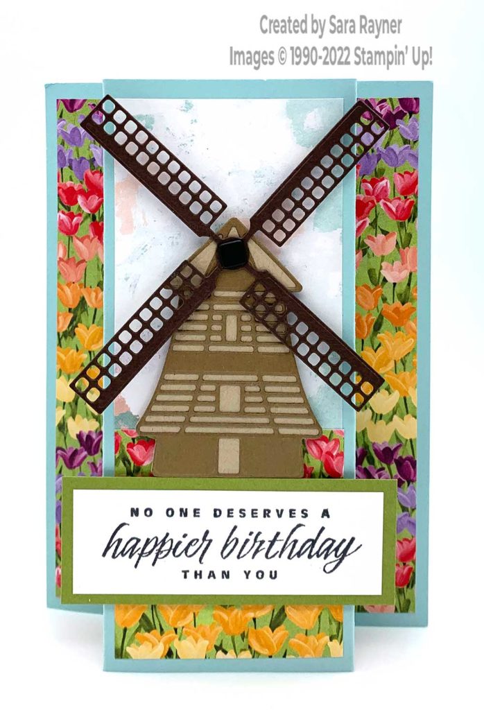 Windmill Fields birthday card