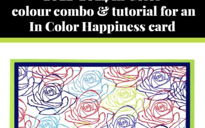 Tutorial for In Color Happiness card