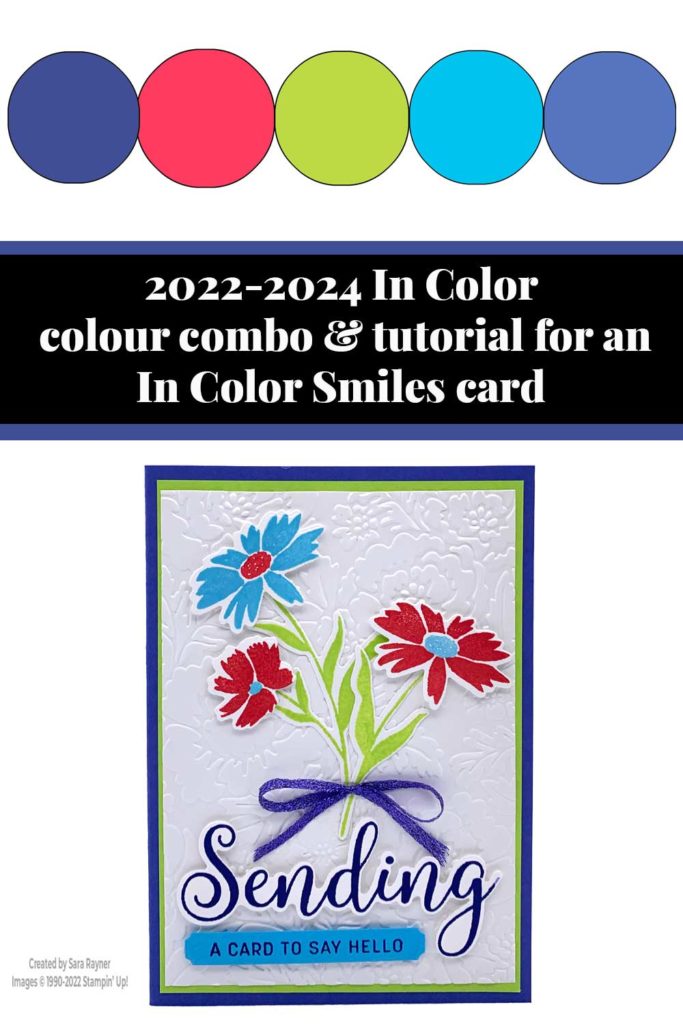 In Color Smiles card tutorial