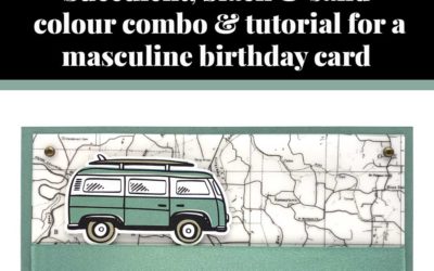 Tutorial for travelling birthday card