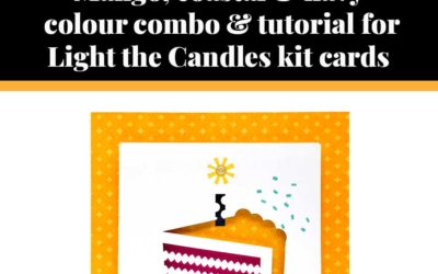 Tutorial for Light the Candles cards