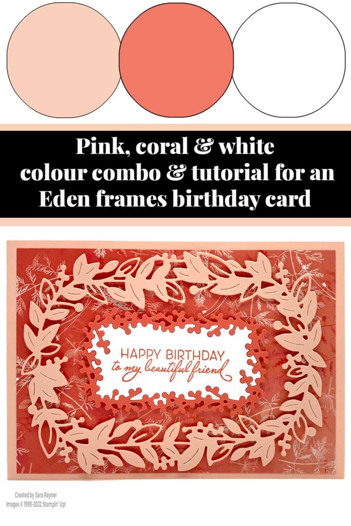 Eden frames birthday card tutorial