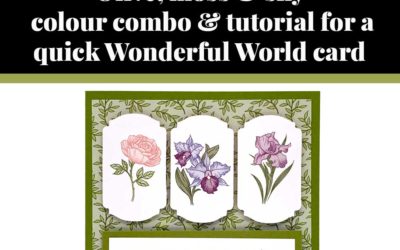 Tutorial for quick Wonderful World card