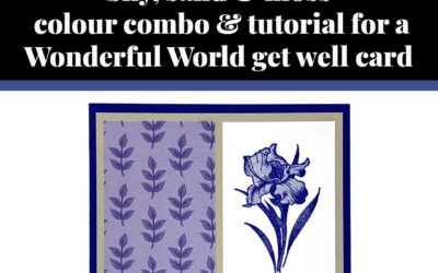 Tutorial for Wonderful get well card