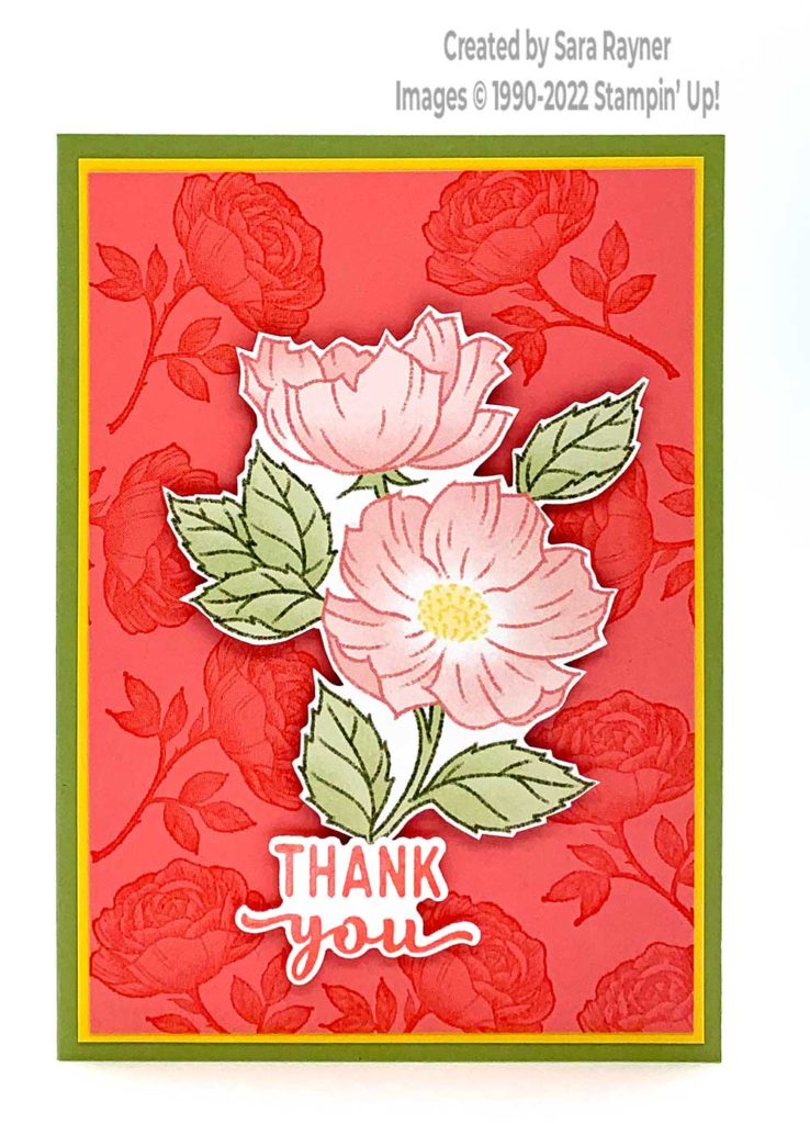 Wonderful thank you card