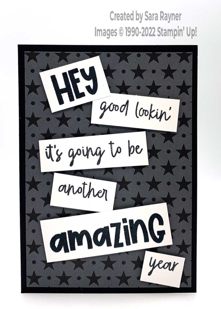 Amazing masculine back to school card