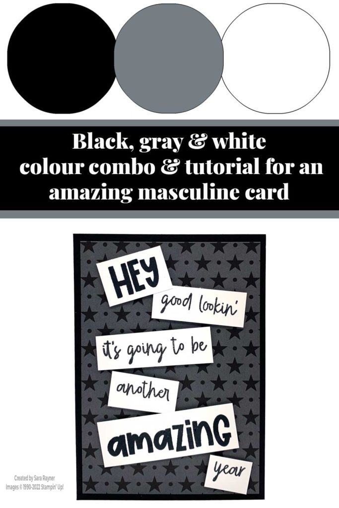 Amazing masculine back to school card tutorial