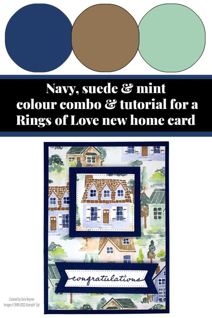 Rings of Love new home card tutorial