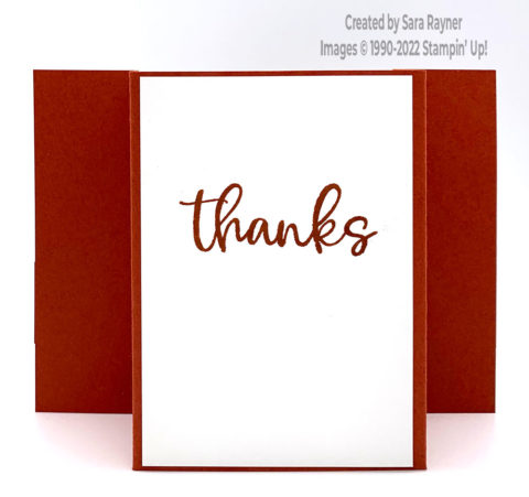 Tutorial for Rustic Harvest bridge card - Sara's crafting and stamping ...