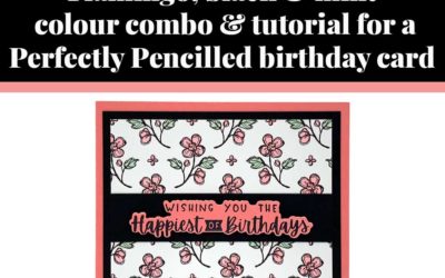 Tutorial for Pencilled birthday card