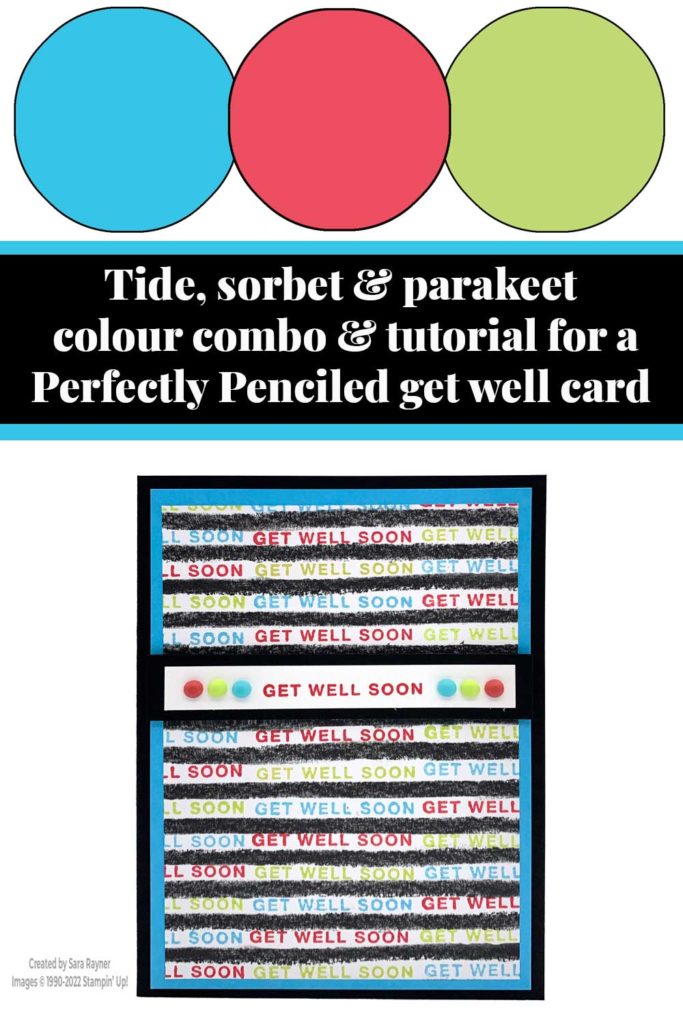 Penciled get well card tutorial