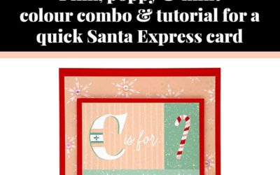 Tutorial for quick Santa Express card