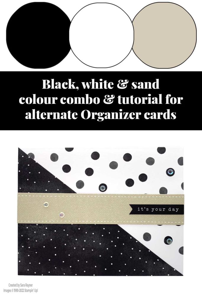 Alternate Birthday Organizer card tutorial
