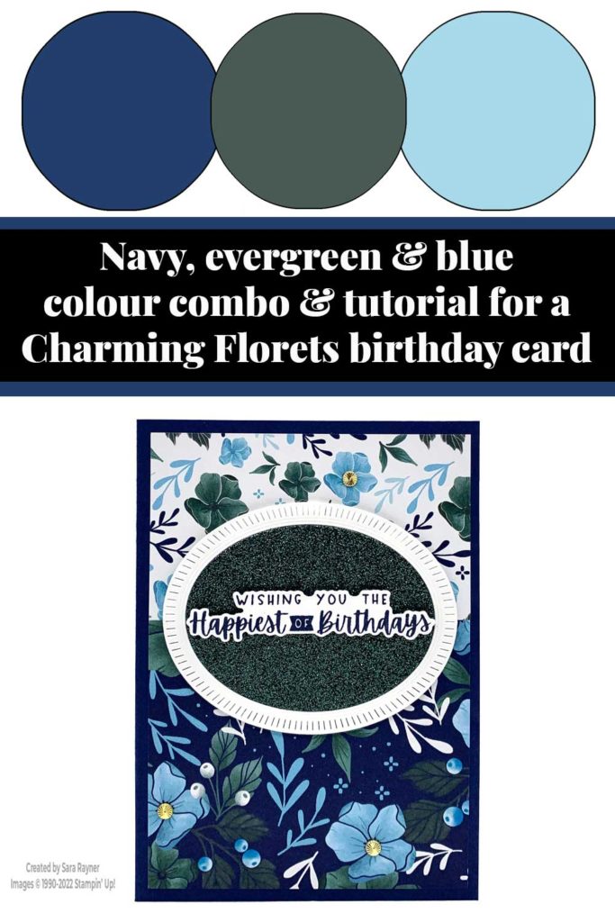 Charming Florets birthday card tutorial