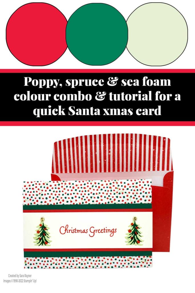 Quick Santa xmas card tutorial