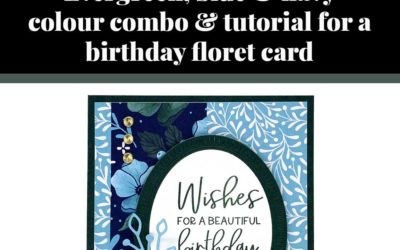 Tutorial for birthday floret card