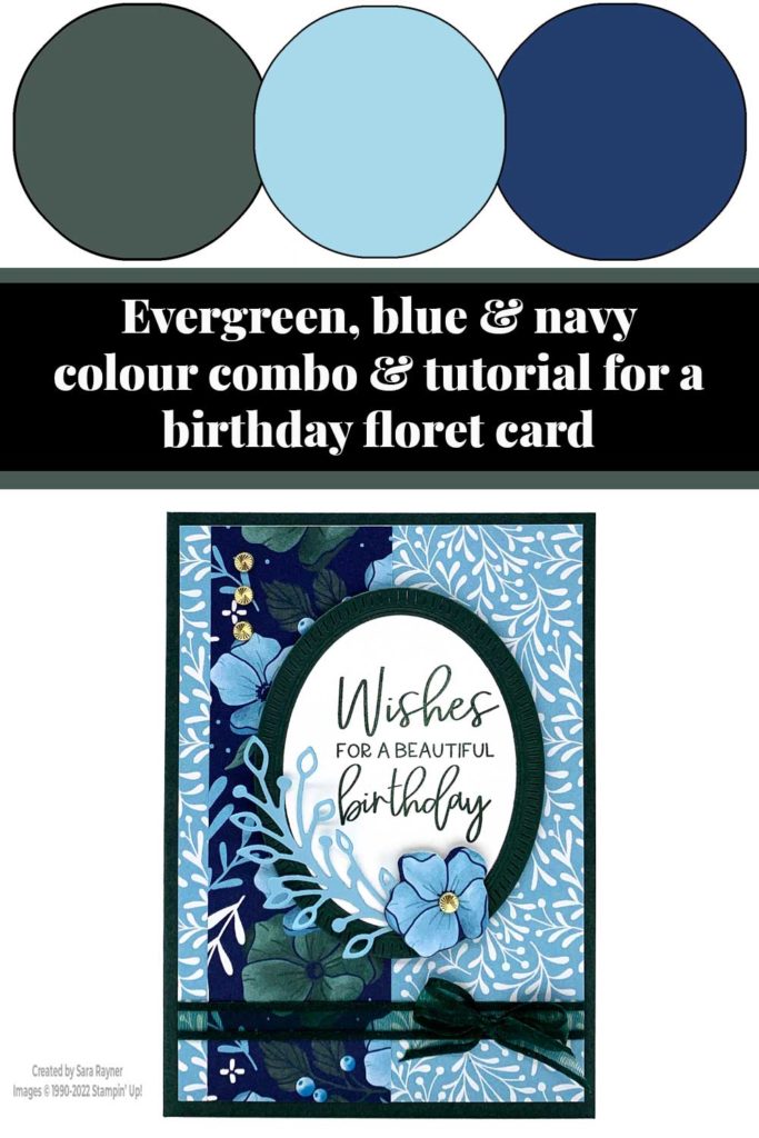 Birthday floret card tutorial