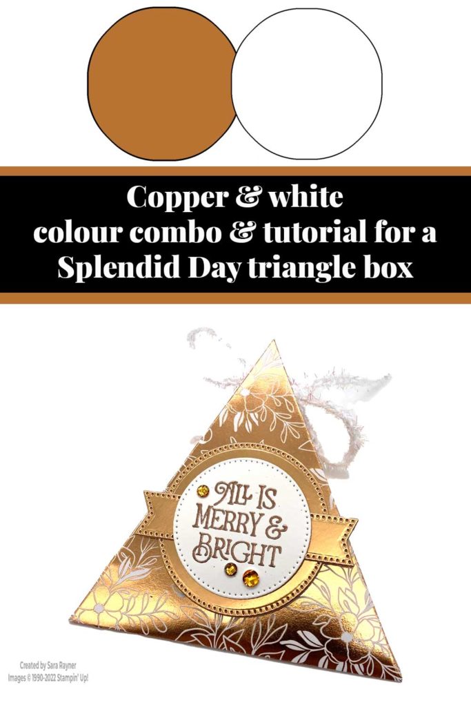 Splendid Day triangle box tutorial