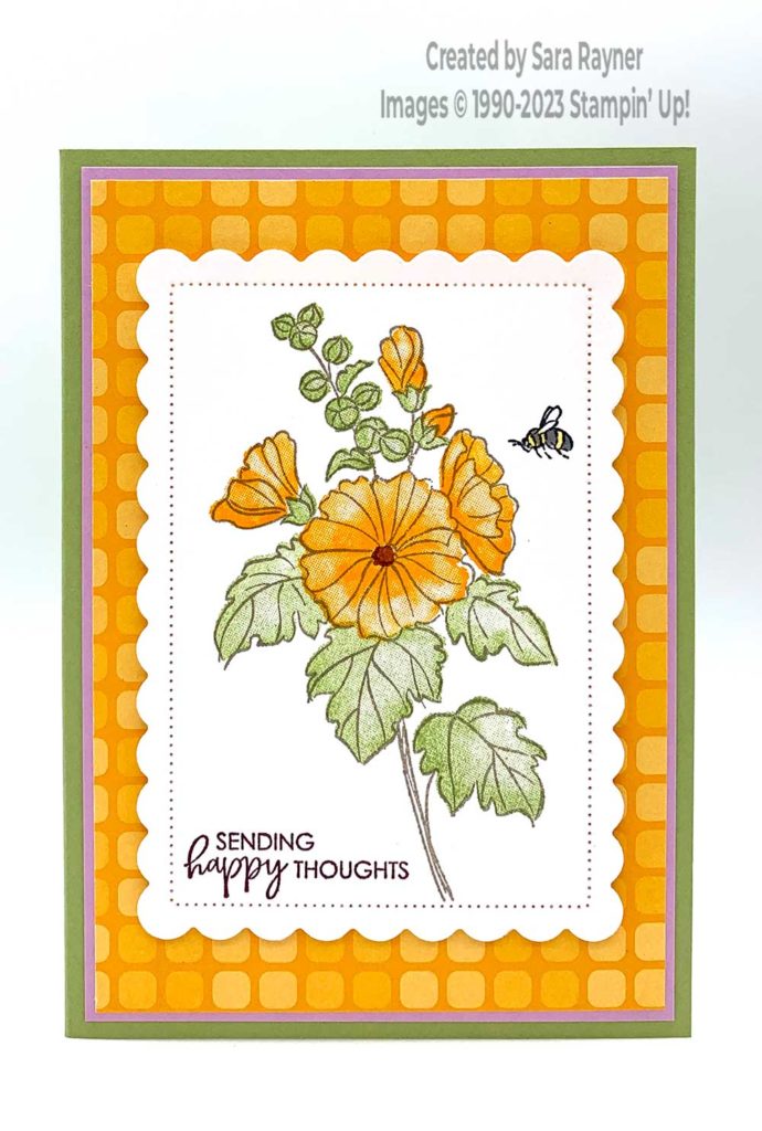 Beautifully happy thoughts card