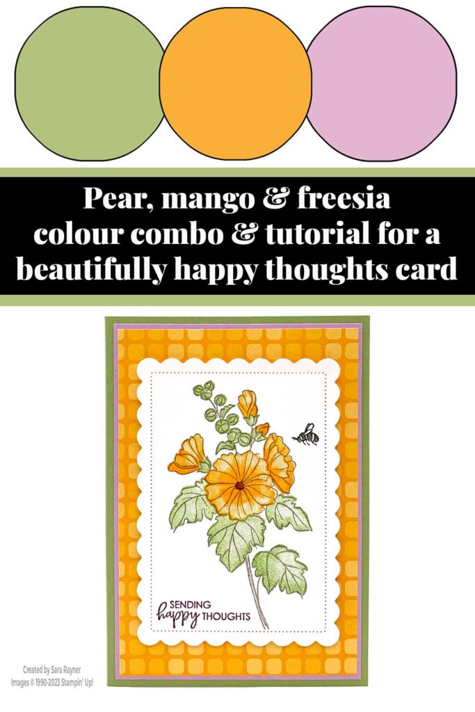 Beautifully happy thoughts card tutorial