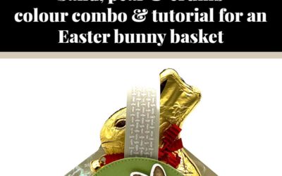 Tutorial for Easter bunny basket