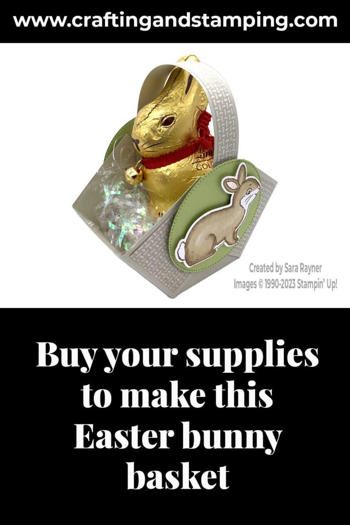 Easter bunny basket supply list