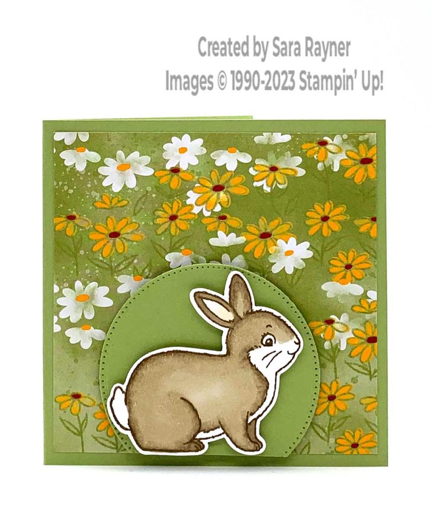 Easter bunny card