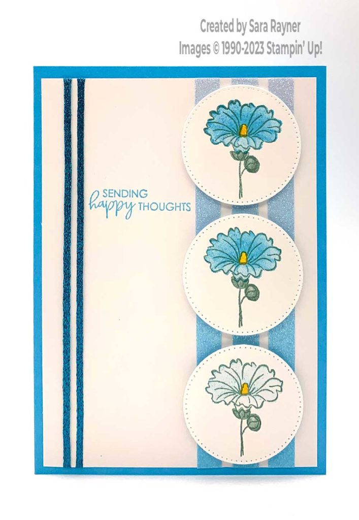 Beautifully happy ombre card
