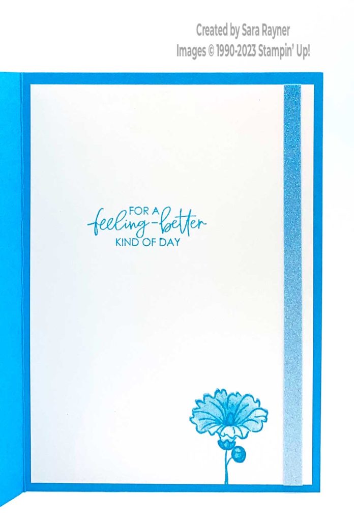 Beautifully happy ombre card insert