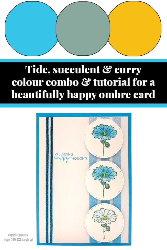 Beautifully happy ombre card tutorial