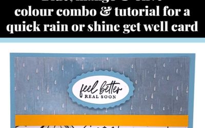 Tutorial for quick rain or shine card