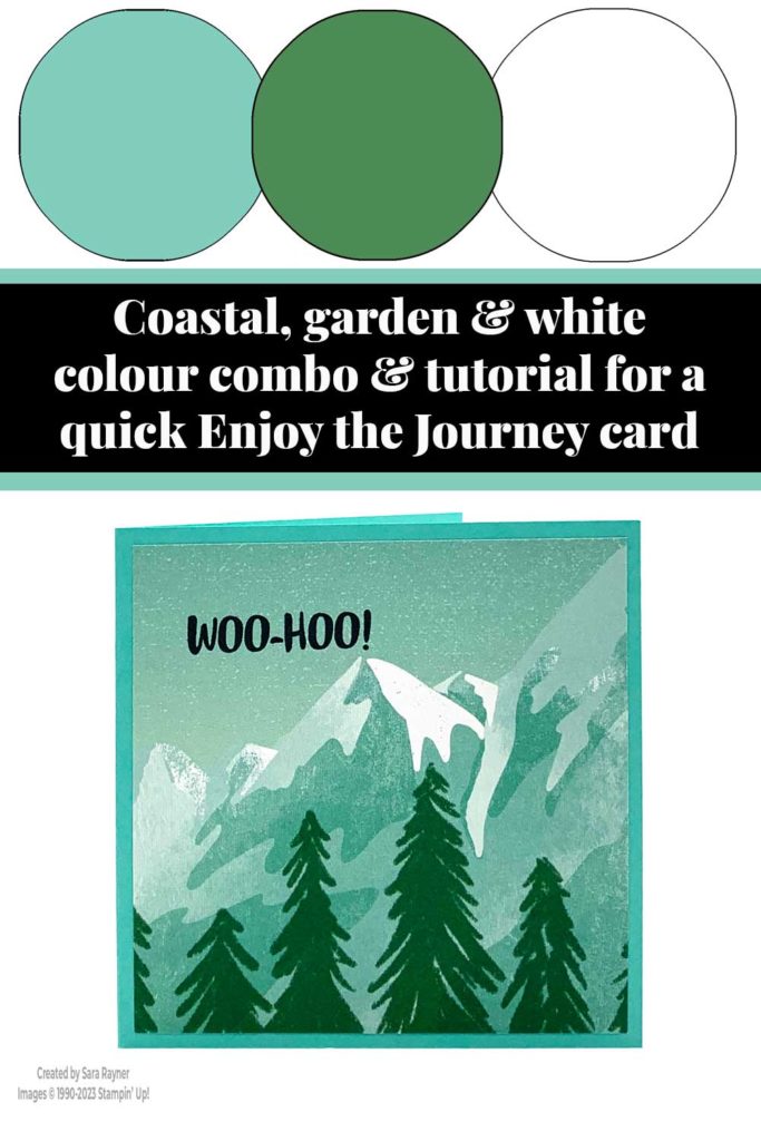 Quick Enjoy the Journey card tutorial