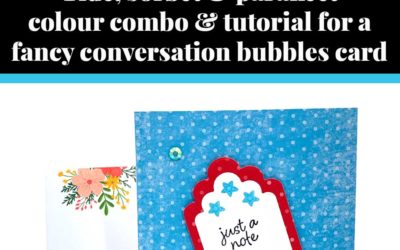 Tutorial for fancy conversation card