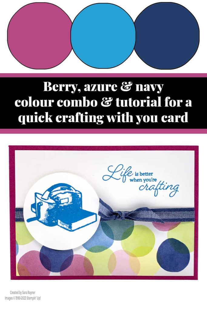 Quick crafting with you card tutorial