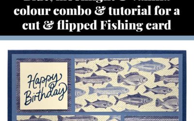 Tutorial for cut & flipped Fishing card