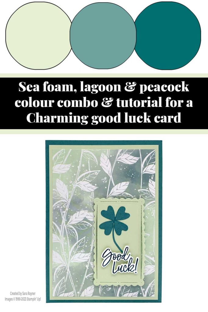 Charming good luck card tutorial